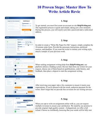 10 Proven Steps: How to Submit an Article to a Newspaper.